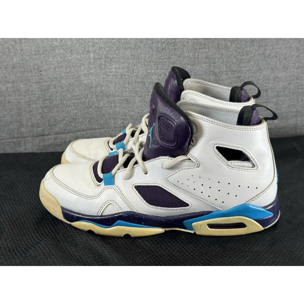 Jordan Fight Club '91 Retro Grand Purple Blue Lagoon‎ Size 5Y Style 555475-105